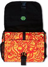 Sac à bandoulière UV motif Psy Fire Splash