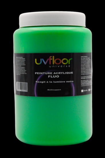 Peinture fluorescente 1L UV active VERT