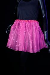 Tutu rose fluo UV 40 cm