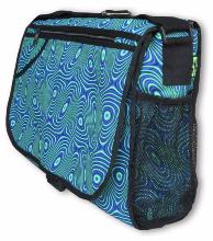 Sac à bandoulière UV motif Psy Liquid Aqua