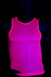 Chasuble fluo rose 2XS-XS