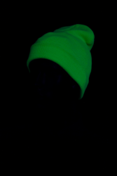 Bonnet vert fluo UV