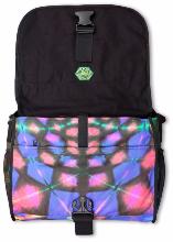 Sac à bandoulière UV motif Psy Rainbow Web