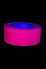 Gaffer fluo rose 50mm x 25m plastifié ECO