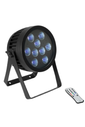 Projecteur de scène UV PRO 9 LED 365 UV IP65 DMX