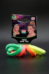 Set de 8 elastiques fluo cheveux 