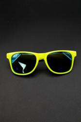 Lunettes jaune fluo UV années 80