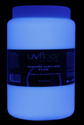 Peinture fluorescente 1L UV active BLANCHE