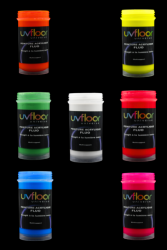 Pack Peinture fluo acrylique 7 couleurs 100 ml