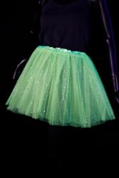 Tutu vert fluo UV 40cm