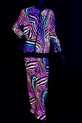 Tenue fluo animalier unisexe  XL